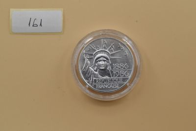 Cinquième République. 100 Francs 1986 Argent.