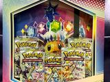 boîte de présentation de la collection du jeu de cartes à collectionner Pokémon Évolutions - classeur