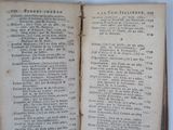 a book open to a list of things on the page
