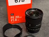 Objectif Sony EF 20 mm f/2,8 OSS à vendre à San Francisco, Californie