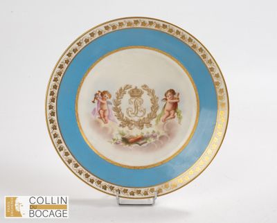 ROI LOUIS PHILIPPE Assiette reprenant le décor du … - Photo 1