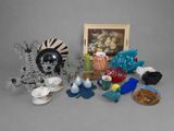 a lot of items that are sitting on a table