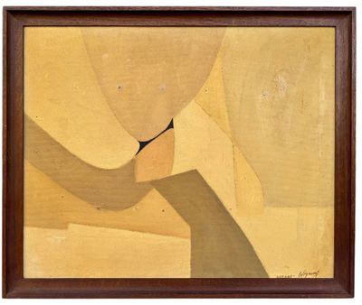 une image représentant un tableau d'un oiseau sur fond jaune