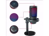 a close up of a microphone on a stand with different parts