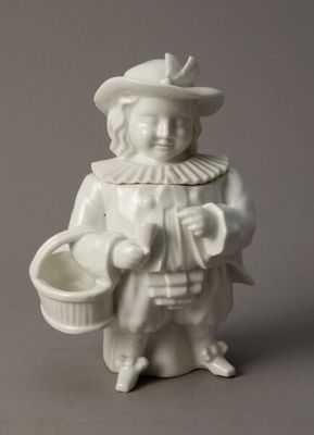 Porcelaine anglaise blanche circa 1880