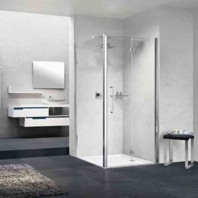 Paroi de douche Novellini, modèle Young F1B, largeur 87-89 c…