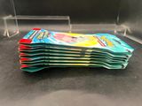 a stack of children ' s books on a table