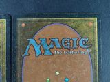 two decks of magic the gathering are on display on a table