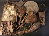 a lot of items that are sitting on a table