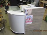 an image of a white counter in a store