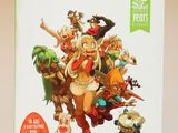 une image représentant un livre sur lequel figurent plusieurs personnages de dessins animés
