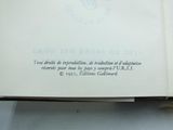 an open book with a picture of a horse on it