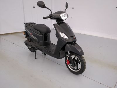 un scooter garé dans un garage