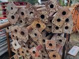a pile of bricks stacked on top of each other