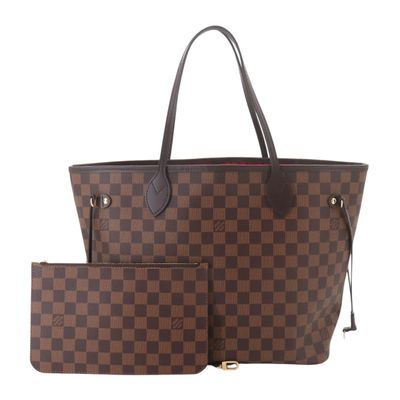 louis vuitton damier tote bag and wallet