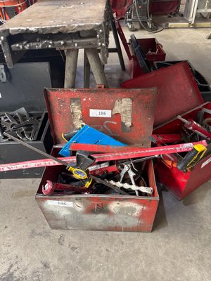 a lot of tools that are sitting in a box