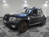 a picture of a grey dacia parked on a checkered floor