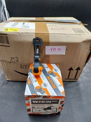 a box and a pair of scissors on a table