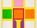 an image of a painting of squares with different colors