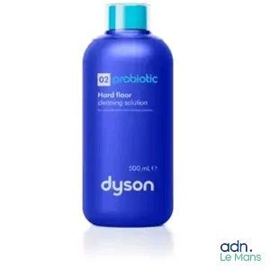 a bottle of dysonon hydrating lotion on a white background