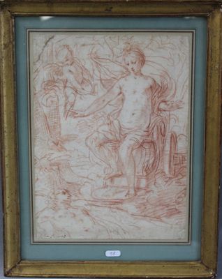 an image of a drawing of a man and a woman sitting on a bench