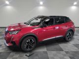 a red toyota c - hr suv parked on a checkered floor