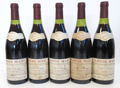5 Blles NUITS St GEORGES 1er Cru Les Corvées Paget mise L. M… - Photo 1
