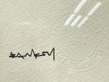 a close up of a piece of paper with writing on it