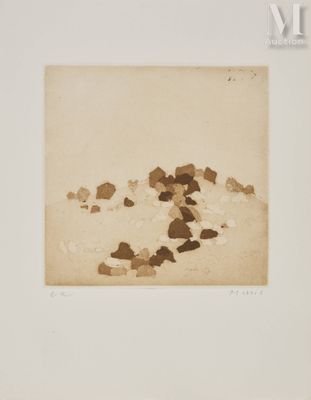 Zoran Mušic (1909-2005) Approches, 1981