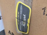 a box that has a yellow label on it