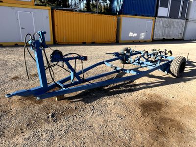 an image of a trailer with a tractor attached to it