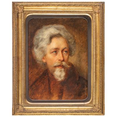 PEINTRE DU 19ÈME SIÈCLE Portrait d'homme