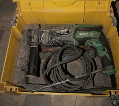 a yellow box that has a bunch of wires in it
