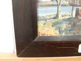 a picture of a picture of a painting on a shelf