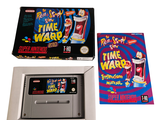 a box of time warpe and a game in it