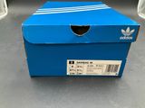 brand new adidas blue box with white stripes