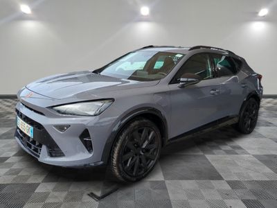 a grey 2021 toyota rav is parked in a garage