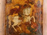 une image d'un tableau représentant un homme à cheval