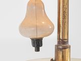 a light that is on top of a table