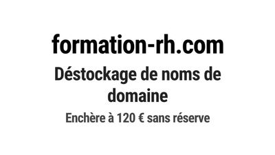 Nom de domaine formation-rh.com.