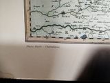 a picture of a picture of a map on the wall