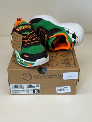 Paire DE Chaussures Enfant Skechers Play Scene Taille 24 Ver…