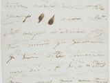 a handwritten letter from a man who is writing a poem