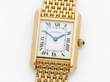 Montre-bracelet Cartier pour femme en or 18 carats