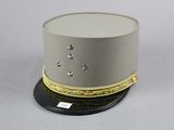 a hat with stars on it sitting on a table