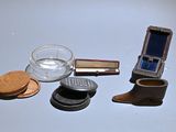 a cell phone, a glass of water, a cookie, and a glass of water