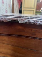 Commode tombeau en bois naturel ouvrant par quatre tiroirs à… (photo 3)