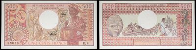 deux images représentant un homme et une femme figurant sur un billet de banque