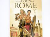 the cover of the book les anges de rome, featuring a man and a woman holding swords