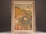 a picture of a picture of a painting on the wall